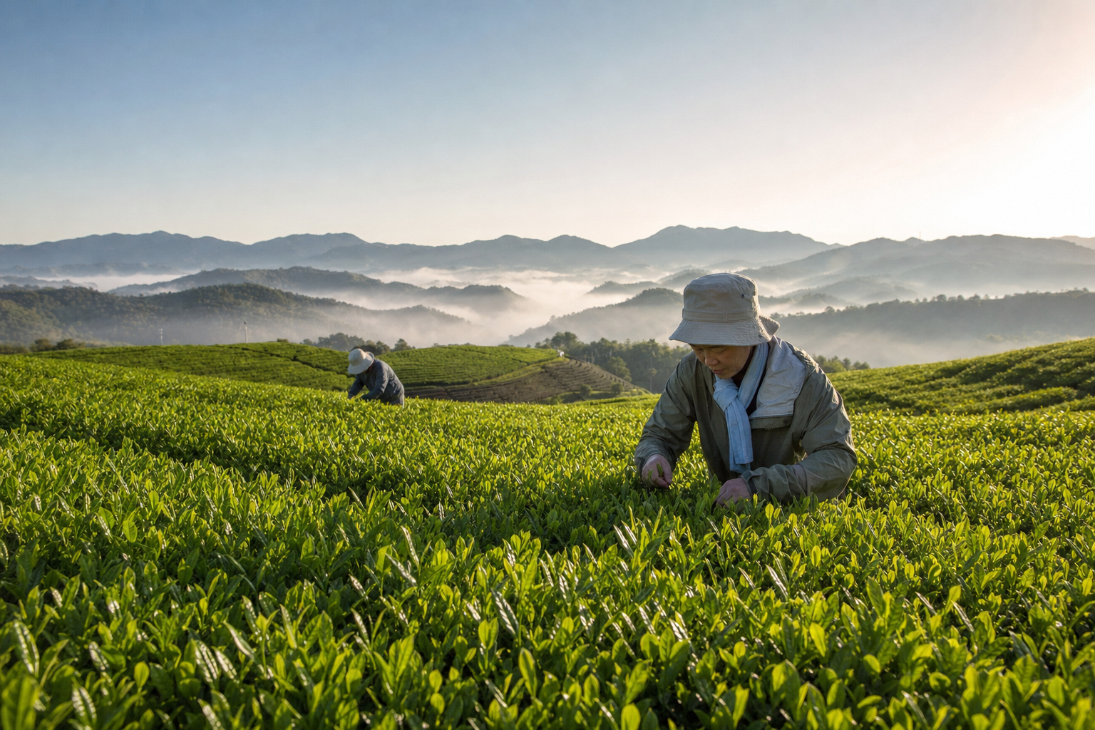 Spring Harvest Notes from the Tea Fields