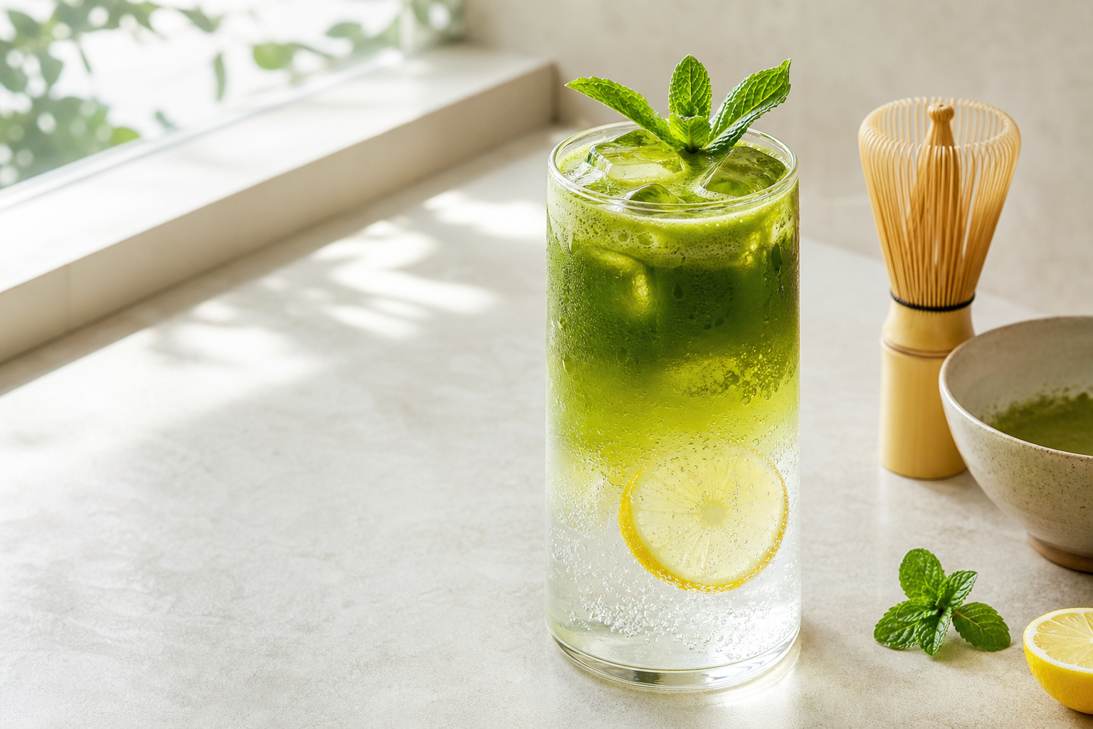 Bright Matcha Citrus Tonic
